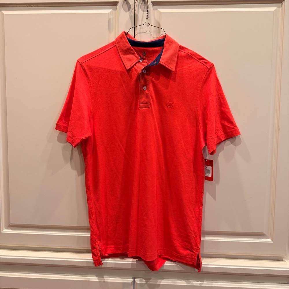 Southern Proper Vibrant Red Polo Shirt